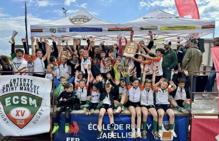 Rugby school tournament on May 8 in Saint-Marcel