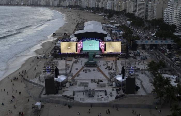 Dresses, hidden dancers, pyrotechnics… Lady Gaga sets fire to Rio with a free mega-concert