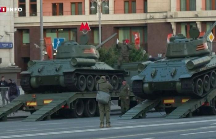Mai 9 parade in Russia: rehearsals under close surveillance in Moscow