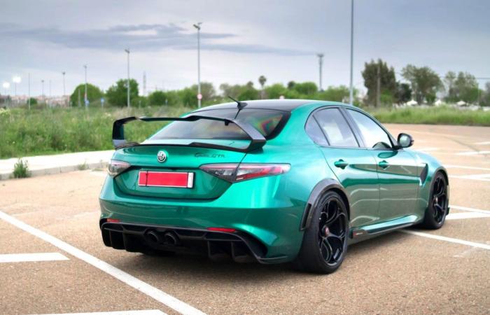 A rare Alfa Romeo Giulia Gtam for sale at auction
