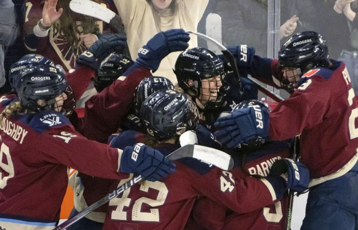 Professional female hockey league | The victory wins the regular season championship