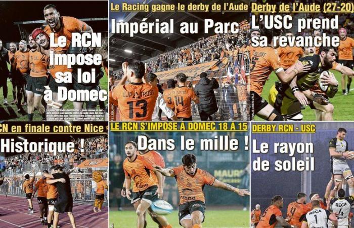 Rugby-semi-final Narbonne-Carcassonne in national: “It was written”, like last season, the Racing Club Narbonnais and the US Carcassonne are found for a place in the final