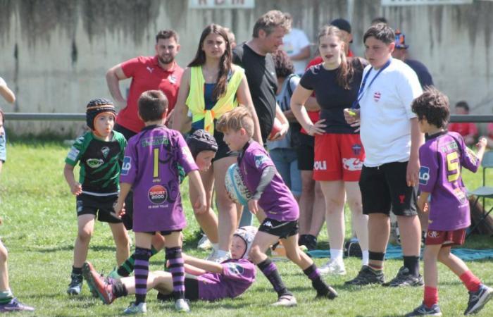 Rugby – Challenge Repiquet: U8, U10 and U12, RC Montceau Grande winner