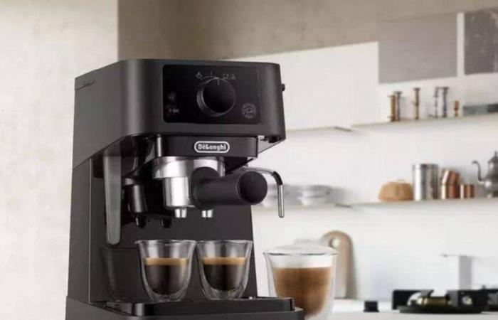 This Expresso machine from’longhi has just arrived on the electro deposit site and its price will please you