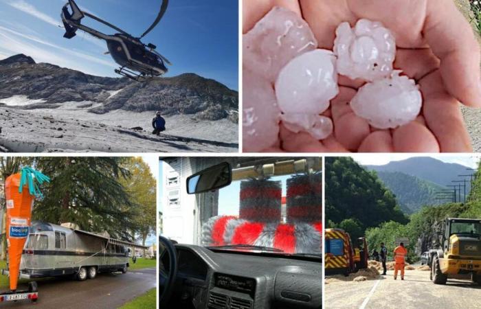 Death of a hiker, big harsh, a truck that loses its hay balls …: the news to read this Sunday
