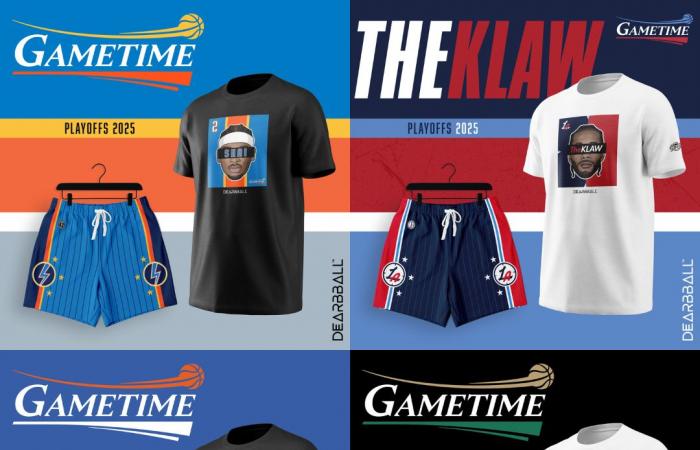 Dearbball signs the most “clutch” outfits of the Playoffs 2025 • Basket USA