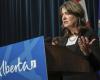 Danielle Smith attacks Mark Carney after being criticized by the Liberal leader
