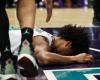 VIDEO – NBA – Big fright for Jaylen Wells, evacuated to the hospital after trying a funklors of the match between the Hornets and the Grizzlies