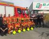 Lacaune. Two fire courses to train firefighters and chiefs of apparatus