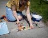 Life, city | The fairy that gives life to the sidewalks