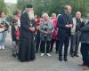 After the murder of Aboubakar Cissé in the Mosque of the Grand-Combe, Bishop Gardois Mgr Nicolas Brouwet goes to the scene of the drama