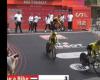 Two Visma runners late for the departure of the team time trial, the organizers implicated